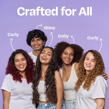 MANETAIN Washday Bundle Mini Size 2 - Complete Curly Hair Care Set | Moisturizing Shampoo 100ml | Multipurpose Conditioner 100gm | Leave-In Conditioner 100ml and Hard Hold Gel 100ml | Hydrating, Strengthening & Frizz Control | CG-Friendly